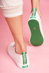 Women's Big Star Sneakers FF274088 White-Green