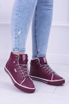 Big Star Insulated Maroon Women's Tennis Shoes BB274007