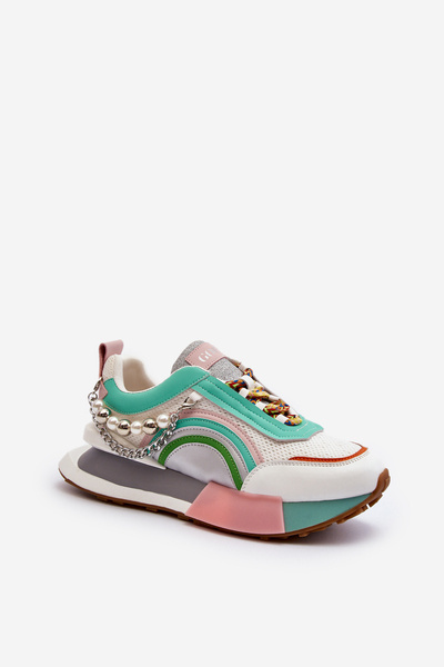 Women's sneakers with decoration GOE NN2N4048 Multicolor