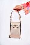 Small Women's Handbag With Ornament Gold Ellies