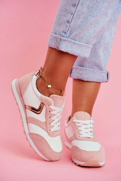 Women’s Sport Shoes White Pink Roulette