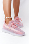 Women's Sports Shoes On A Rubber Sole Pink Freestyler