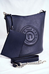 Women's Bag Nobo Shopper Bag Navy Blue NBAG-I4240-C013