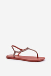 Women's Flip Flops with Brocade 26914 Ipanema Class Brilha Fem Coral