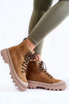Suede Warm Boots Big Star KK274521 Beige