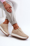 Women's Platform Sneakers Beige Rottiana
