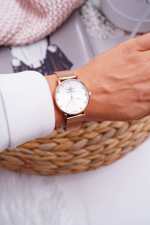 Women's Watch Michael John Pink Gold Jolien