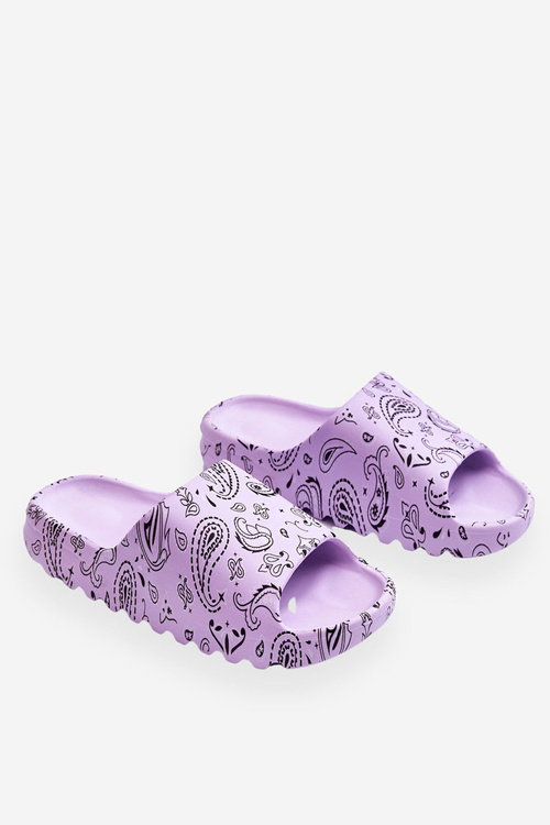 Fashionable women's slippers on a massive platform Violet Lorette