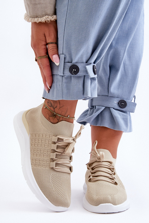 Women's Classic Sports Shoes Beige Nikilla