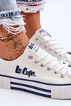 Women's Sneakers On The Platform Lee Cooper LCW-23-31-1802L White