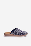 Shiny Women's Slippers Inblu CT000028 Dark Blue