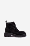 Women's Trapper Boots With Zip Black Apolosi