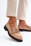 Classic Beige Women's Moccasins Fiviana