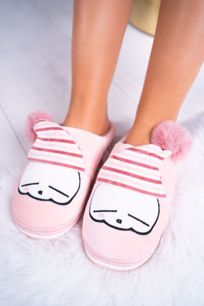 Women's Home Pink Mashimaro Slippers