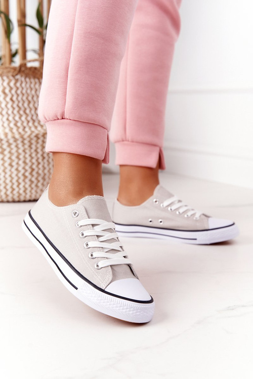 Women's Classic Sneakers Grey Omerta