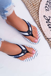 Women's Flip Flops Big Star DD274A250 Navy Blue