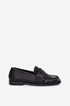 Women Loafers Made of Eco Leather Black Lilith