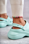 Women's Foam Slippers Crocs Mint Coline