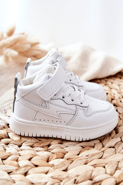 Children's High Sneakers White Bartnie