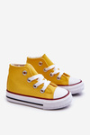 Children's High Sneakers Yellow Filemon