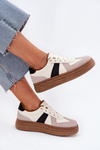 Women's Platform Sneakers Beige Dovina