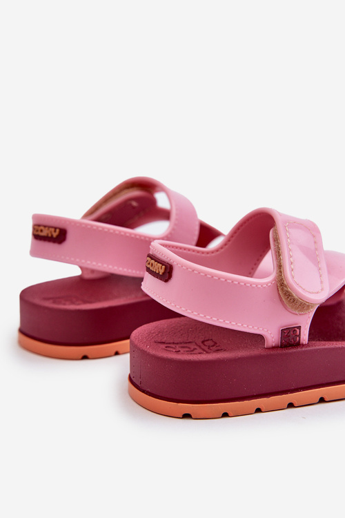 Children's Sandals with Velcro ZAXY LL385001 Pink