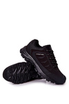 Men's Tiered Sports Shoes Black Ginorney