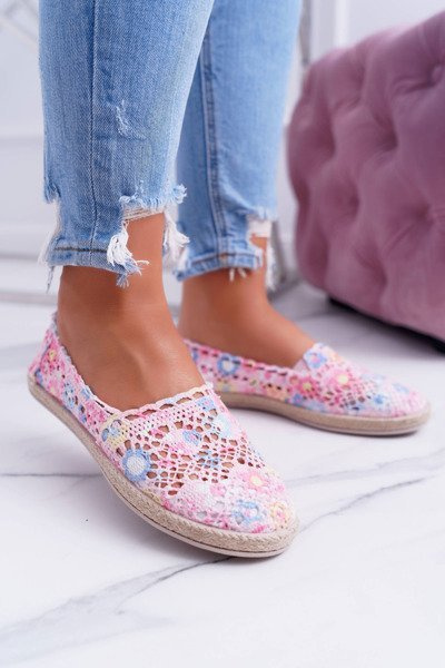 Light Pink Espadrilles Women's Tennis Forga