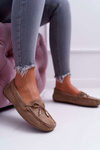 Women's Suede Comfort Moccasins Khaki Buggy
