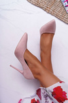 Women's Stilettos Suede Pink Yanna