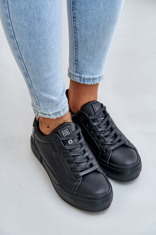 Warm Women's Platform Sneakers Big Star OO274A555 Black