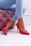 Women's Red Yanna Stilettos