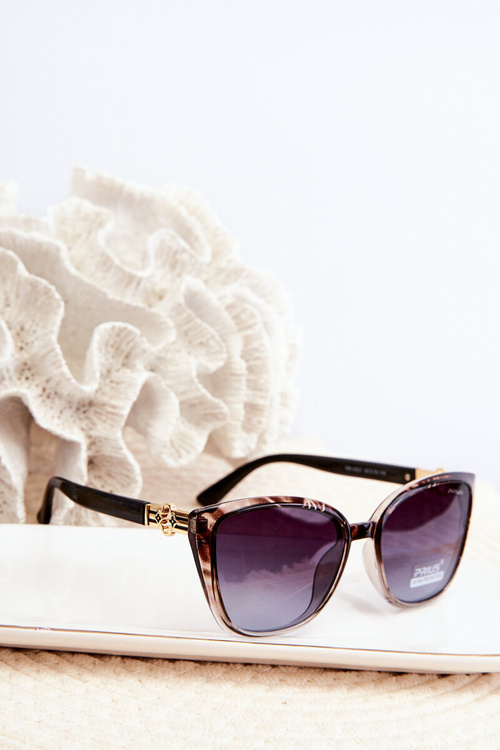 Okulary Przeciwsłoneczne UV400 Damskie Brązowe