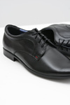 Men's Bednarek Elegant Leather Business Shoes Black Gaspare