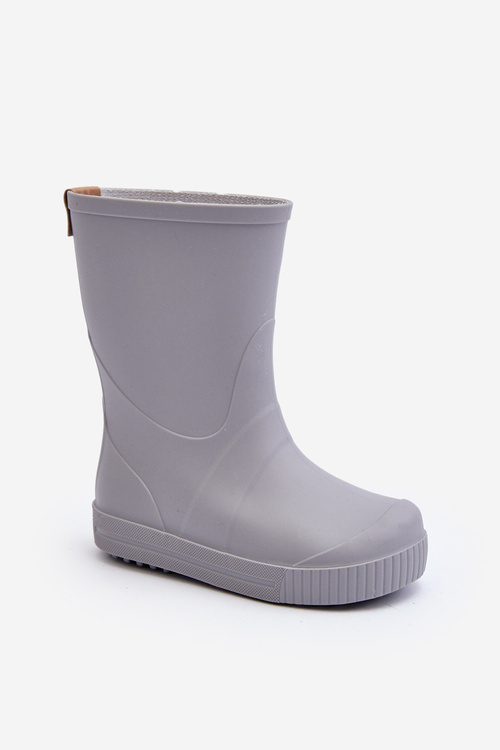 Kalosze Dziecięce Szare Wave Gokids 979
