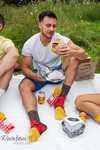 Skarpetki Rainbow Socks Meal Socks Box Burger Frytki Piwo 5 Par