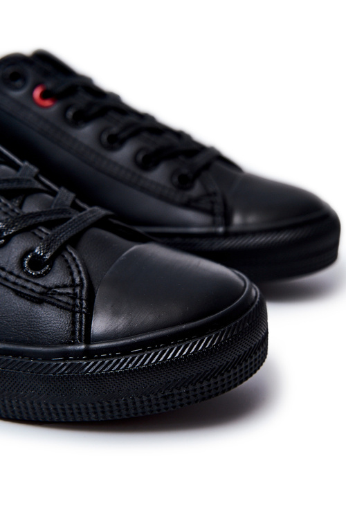 Men's Leather sneakers BIG STAR JJ174005 Black