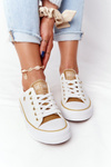 Classic Women's Sneakers BIG STAR HH274458 Off White