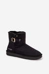 Women's Snow Boots with Buckle Wrangler 20253091.25Y Black