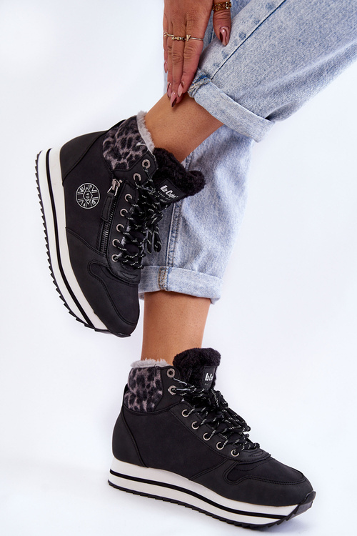 Women's Warm Boots Lee Cooper LCJ-22-31-1448 Black 