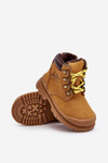 Children's Lined Boots Trappers Camel Walter