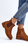 Low Women's Chelsea Boots Camel Sawarra