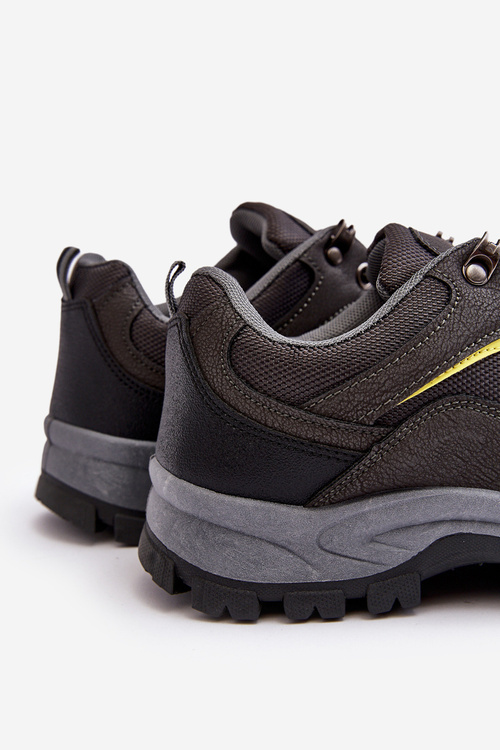 Buty Sportowe Trekkingowe Męskie Szare Ibarina 85-921