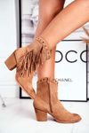 Women’s Cowboy Boots Khaki Michelle