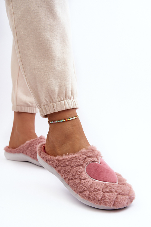 Women's Furry Home Slippers Inblu EC000099 Pink