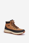 Ocieplane Męskie Buty Trekkingowe Brązowe Lee Cooper LCJ-24-03-3035M