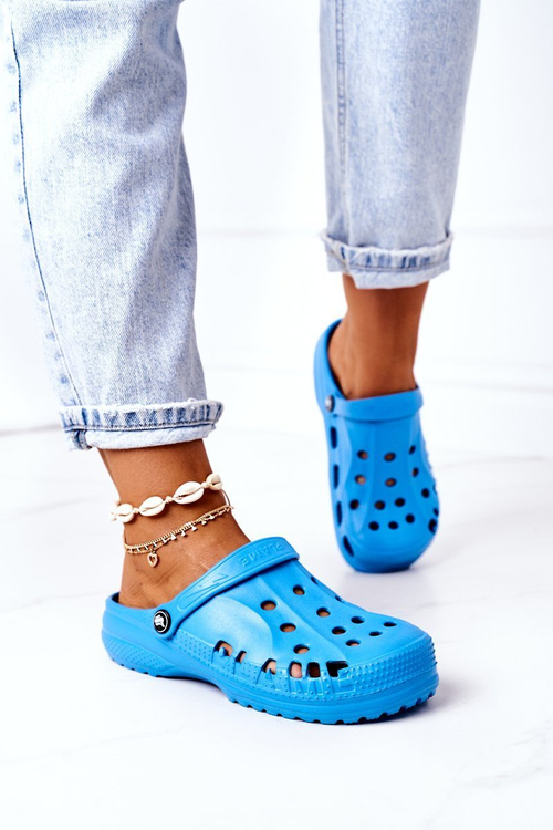 Women's Foam Flip Flops Kroksy EVA Blue