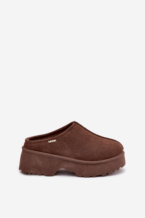 Women's Snow Boots Low Platform Brown Yrenna