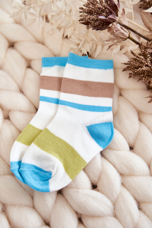 Skarpety Dziecięce Bawełna Wzory 5-Pak Multikolor