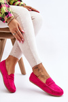 Women's Classic Suede Loafers fuchsia Ivana